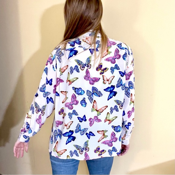 Silk butterfly top - Picture 5 of 6